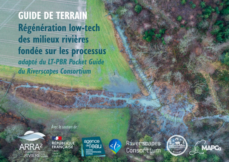 Couverture du document guide terrain pour la régénération low-tech fondée sur les processus
